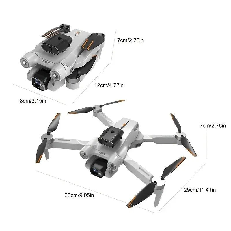 Drone - 5G WiFi 4K/8K HD Camera, Brushless, 360° Obstacle Avoidance