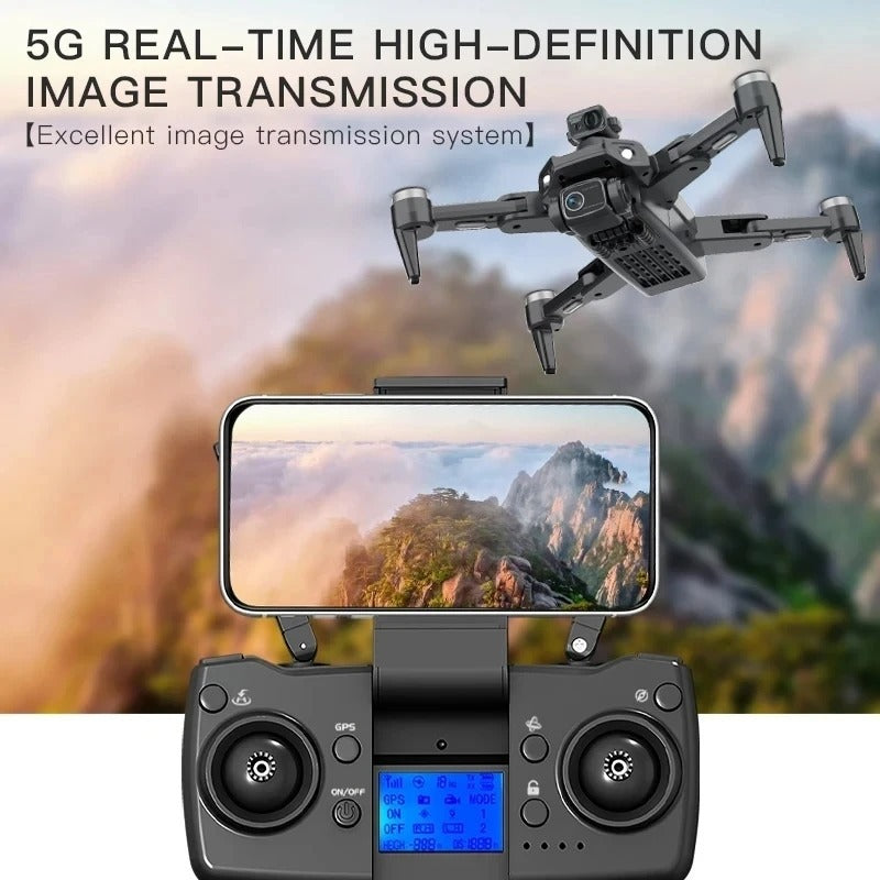 Pro MAX GPS Drone - 4K Dual Camera, 5G WiFi, 360° Obstacle Avoidance