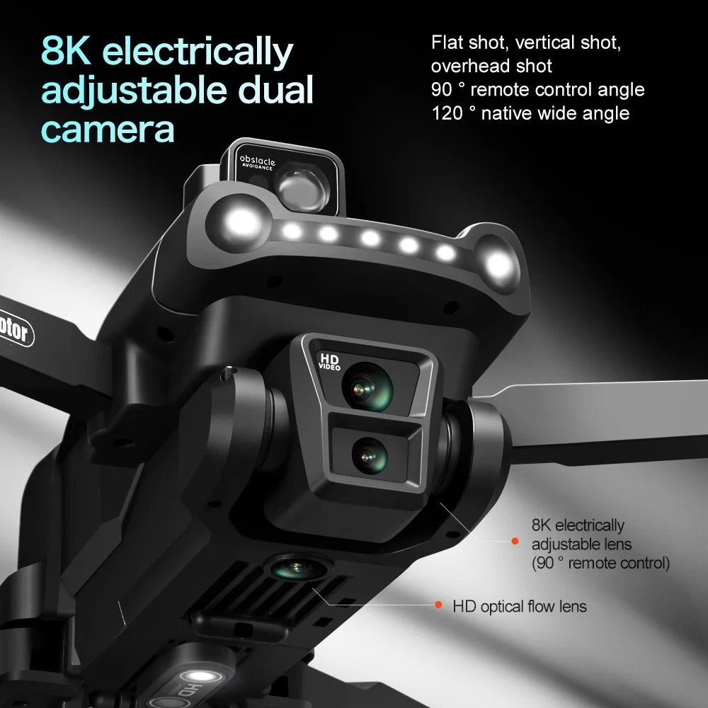 Drone 8K Professional Camera, GPS, Brushless, Obstacle Avoidance Quadcopter