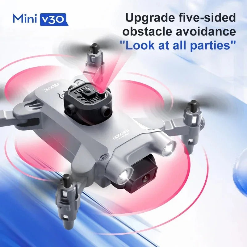 Mini Drone 5G 8K HD Dual Camera GPS FPV with 5-Sided Obstacle Avoidance