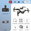 Replacement Brushless Drone - 4K/8K Dual Camera Quadcopter with Obstacle Avoidance